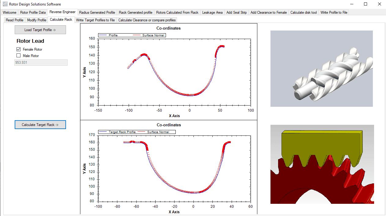Rotor tool design